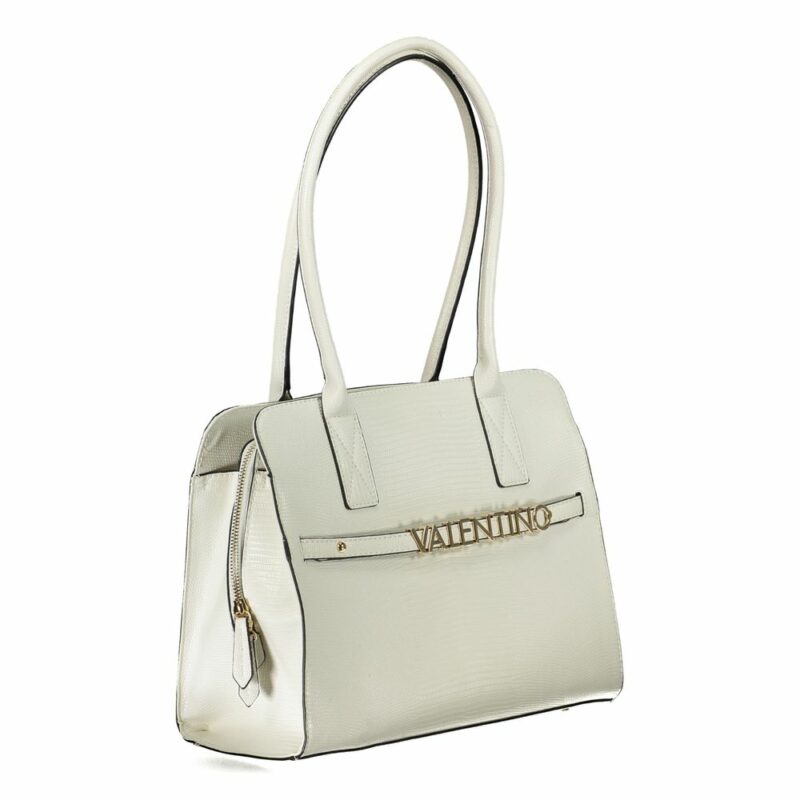 Valentino Bags White Polyethylene Handbag - Image 3