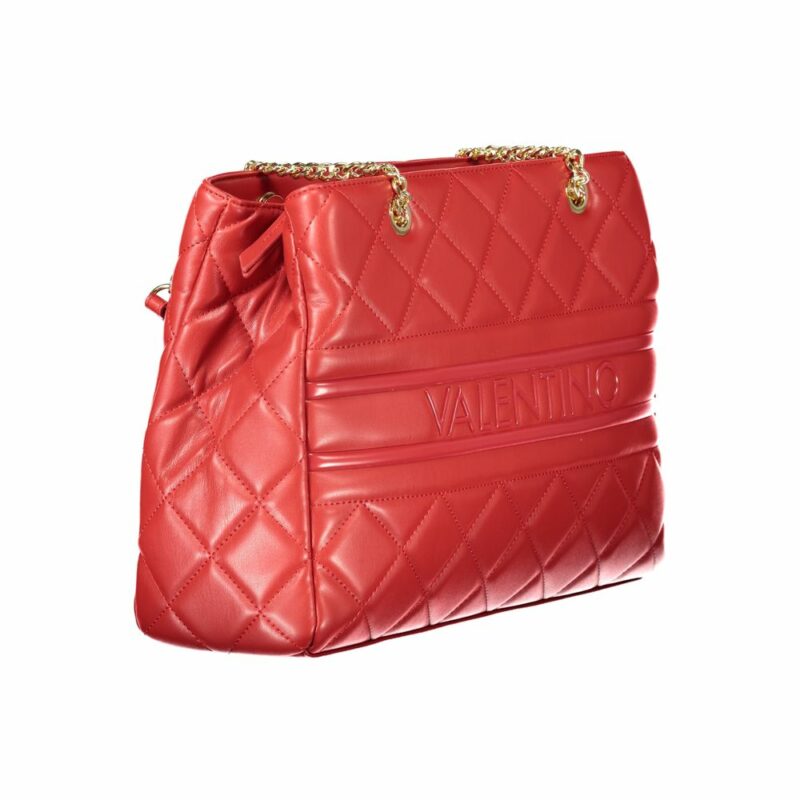 Valentino Bags Red Polyethylene Women Handbag - Image 3