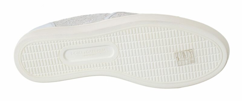 Dolce & Gabbana Elegant Off White Loafers for Ladies - Image 3