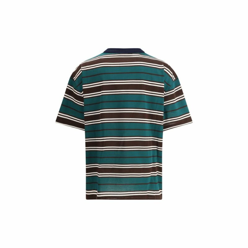 Prada Striped cotton T-shirt - Image 2