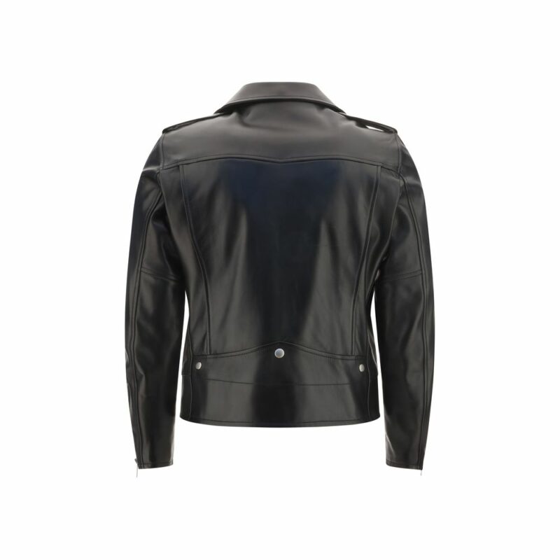 Saint Laurent Leather Jacket - Image 2