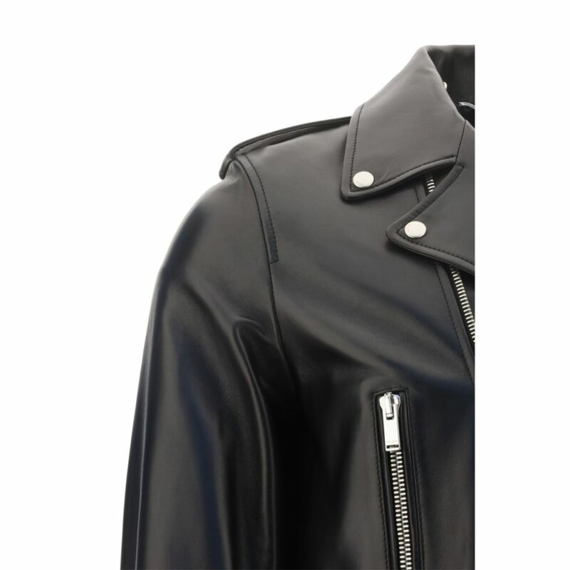 Saint Laurent Leather Jacket - Image 3