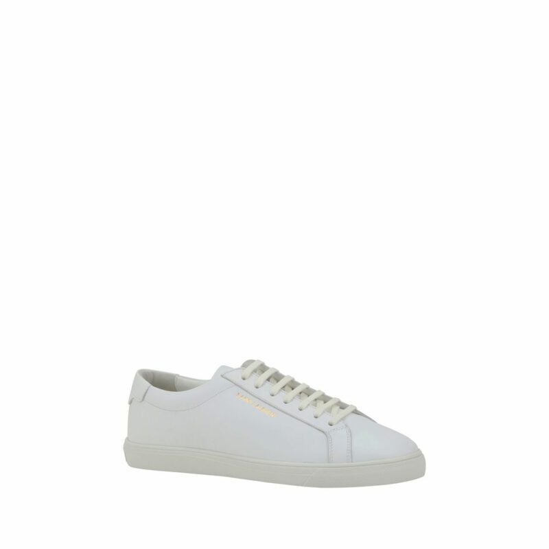 Saint Laurent Leather Sneakers - Image 2