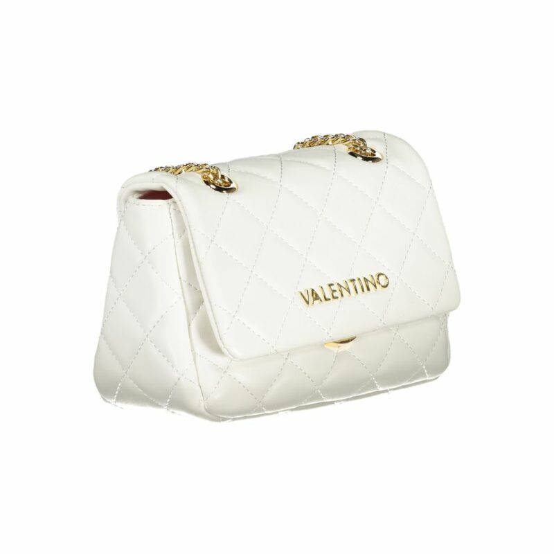 Valentino Bags White Polyethylene Women Handbag - Image 3