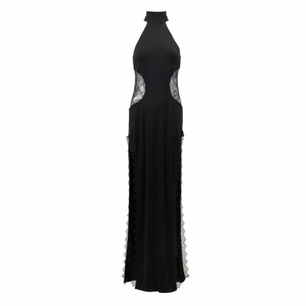 Retrofête Black Viscose Dress