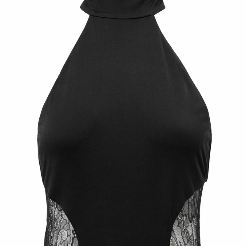 Retrofête Black Viscose Dress - Image 3