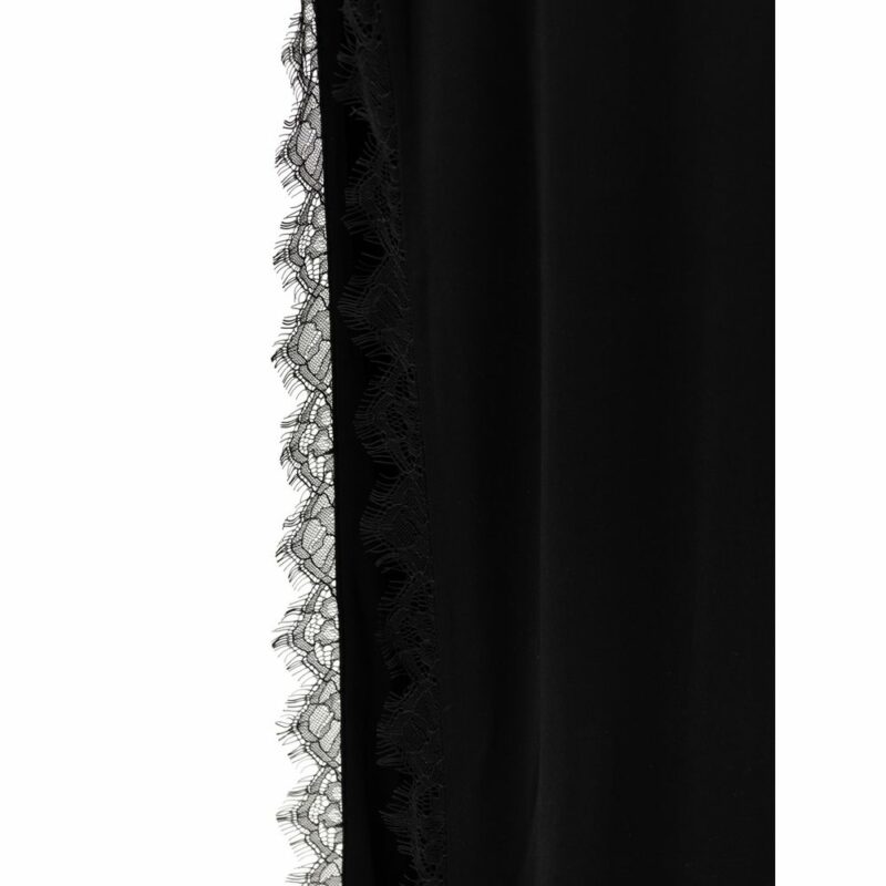 Retrofête Black Viscose Dress - Image 4