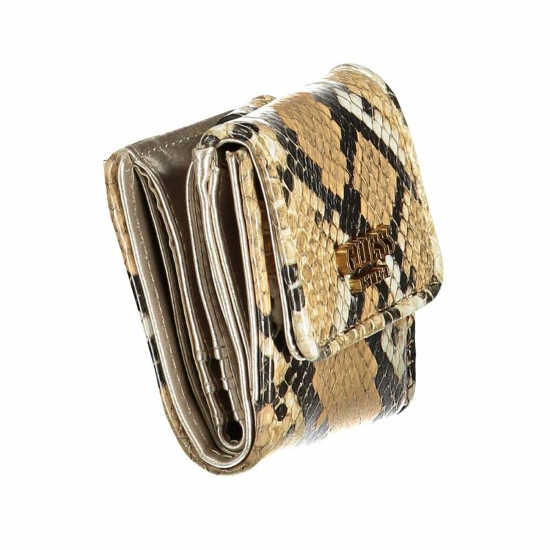 Guess Jeans Beige Polyethylene Women Wallet - Image 3