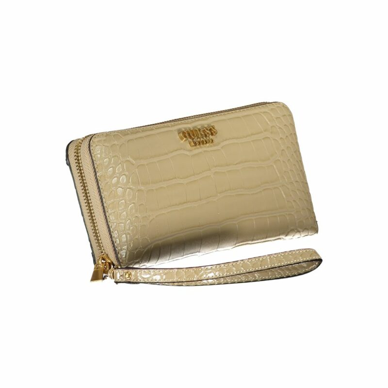 Guess Jeans Chic Beige Multi-Compartment Wallet - Image 2