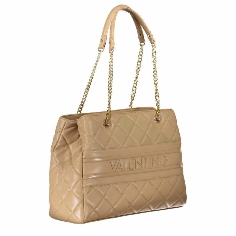Valentino Bags Beige Polyethylene Handbag - Image 3