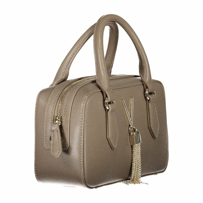 Valentino Bags Brown Polyethylene Women Handbag - Image 3