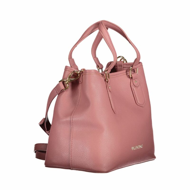 Valentino Bags Pink Polyethylene Women Handbag - Image 3