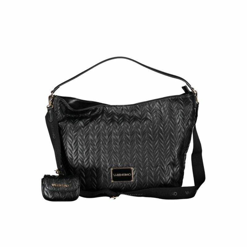 Valentino Bags Black Polyethylene Handbag - Image 3