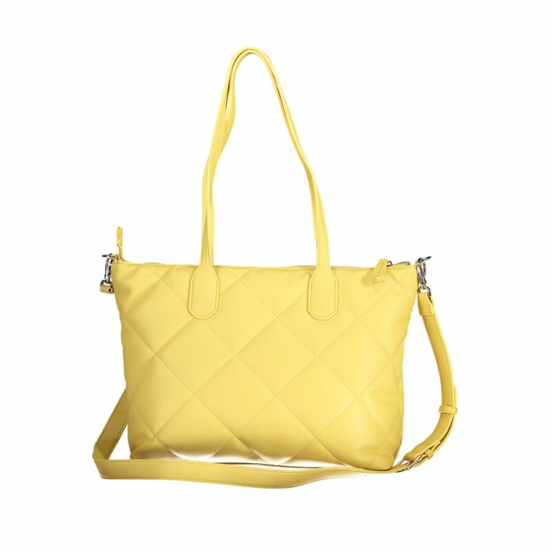 Valentino Bags Yellow Polyethylene Handbag - Image 2