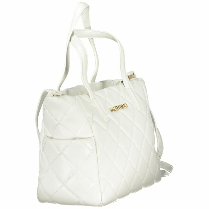 Valentino Bags White Polyethylene Women Handbag - Image 3