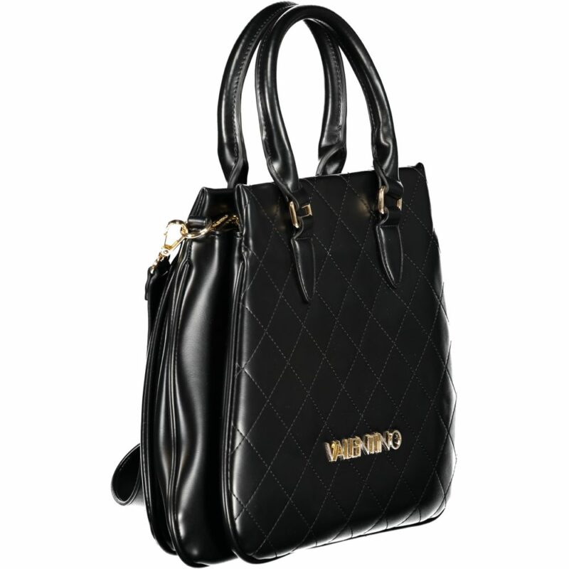 Valentino Bags Black Polyethylene Women Handbag - Image 3