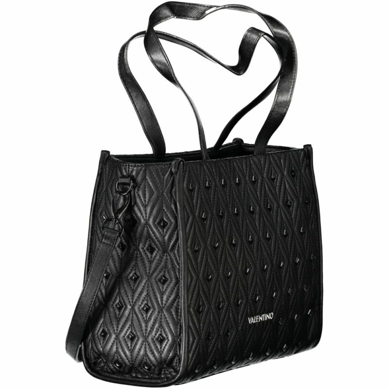 Valentino Bags Black Polyethylene Women Handbag - Image 3