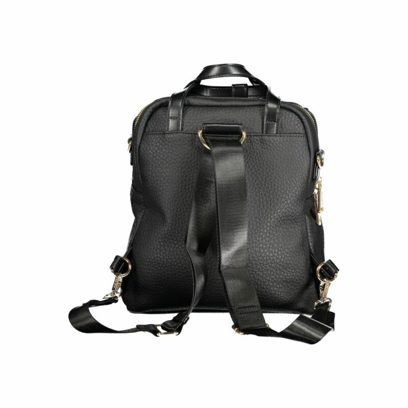 Valentino Bags Black Polyethylene Women Backpack - Image 2