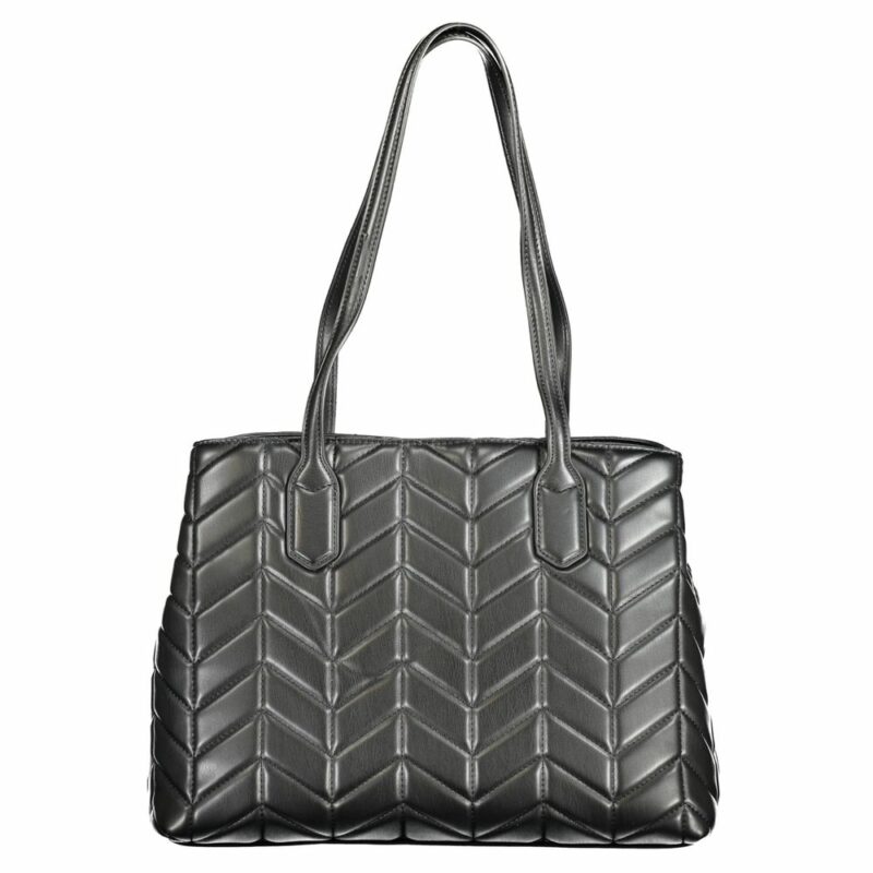 Valentino Bags Black Polyethylene Women Handbag - Image 2