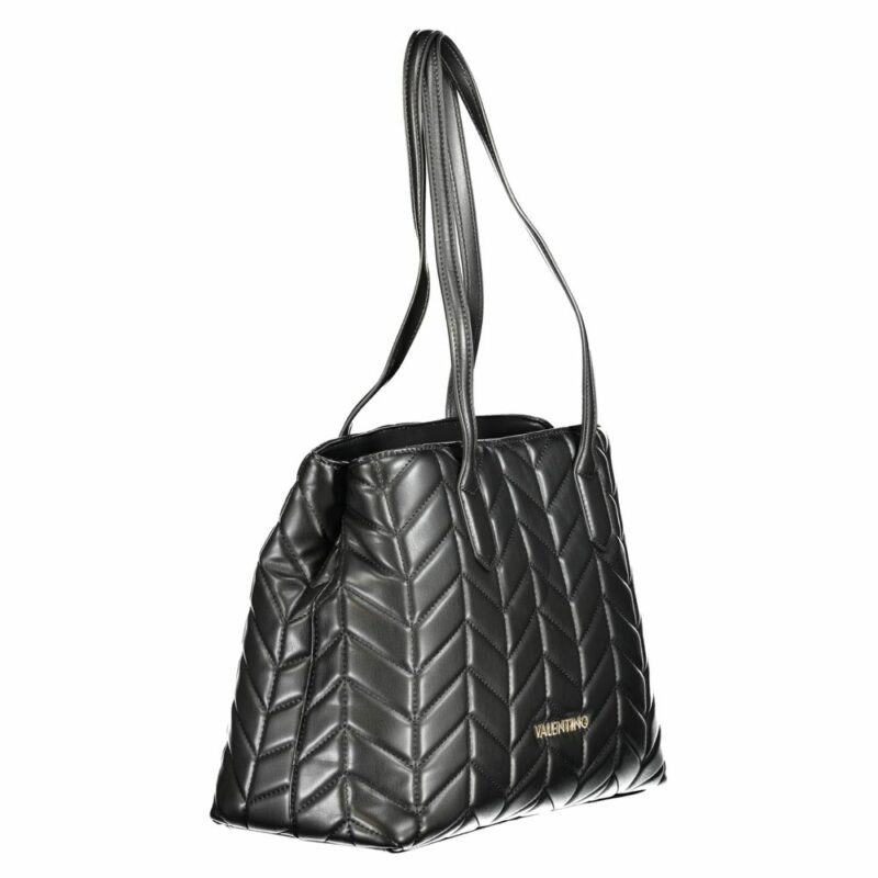 Valentino Bags Black Polyethylene Women Handbag - Image 3