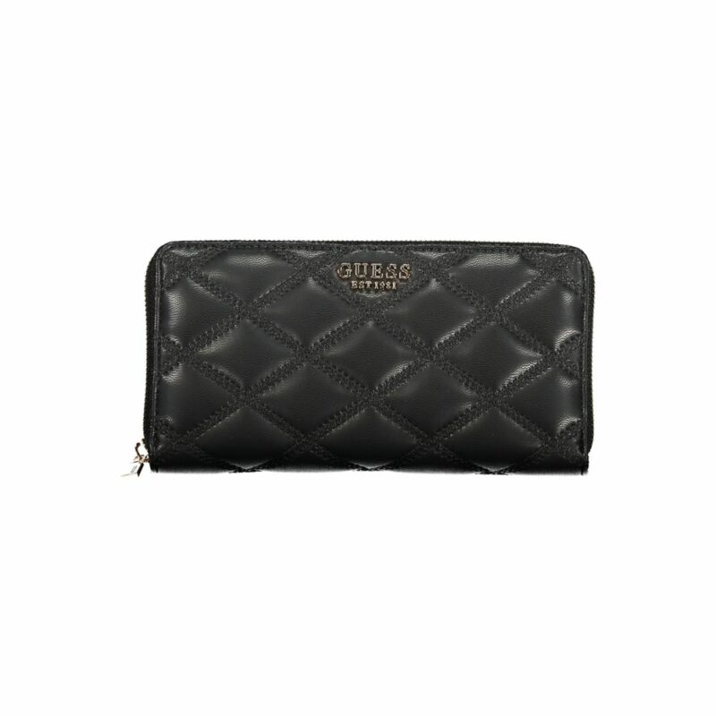 Guess Jeans Black Polyethylene Women Wallet