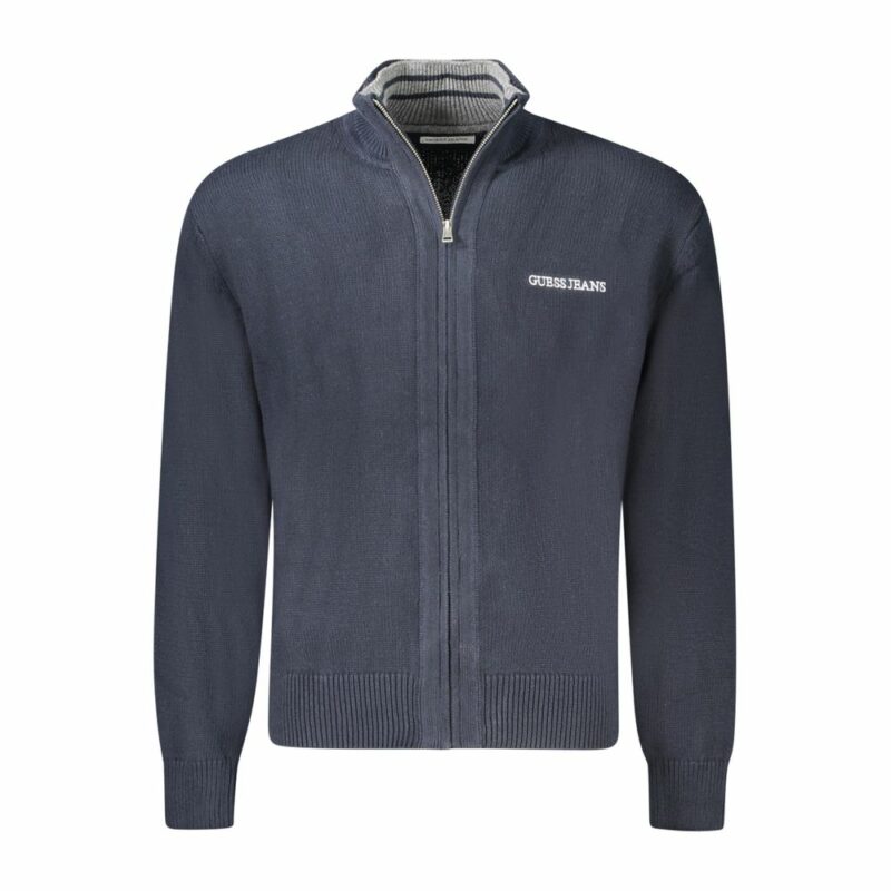 Guess Jeans Blue Cotton Men Sweater - Image 2