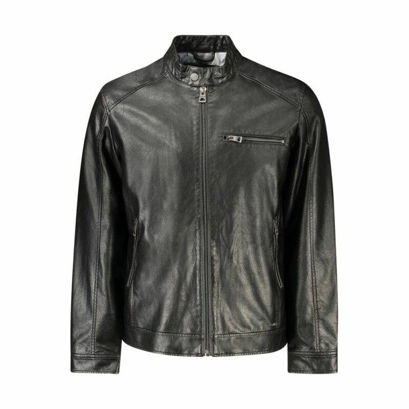 Guess Jeans Black Polyethylene Jacket - Image 2