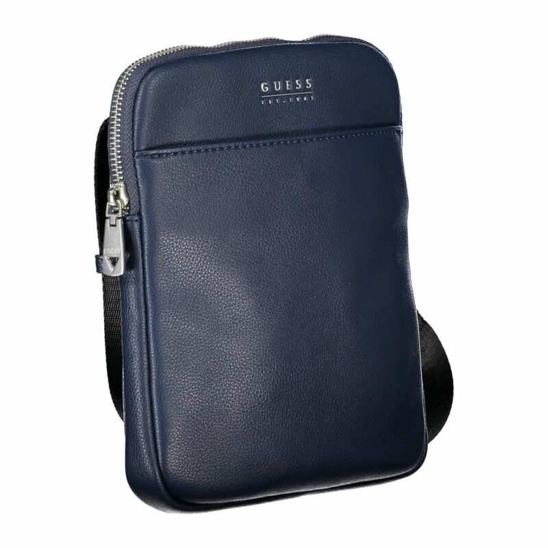 Guess Jeans Sleek Blue Shoulder Bag with Ample Storage - Image 2