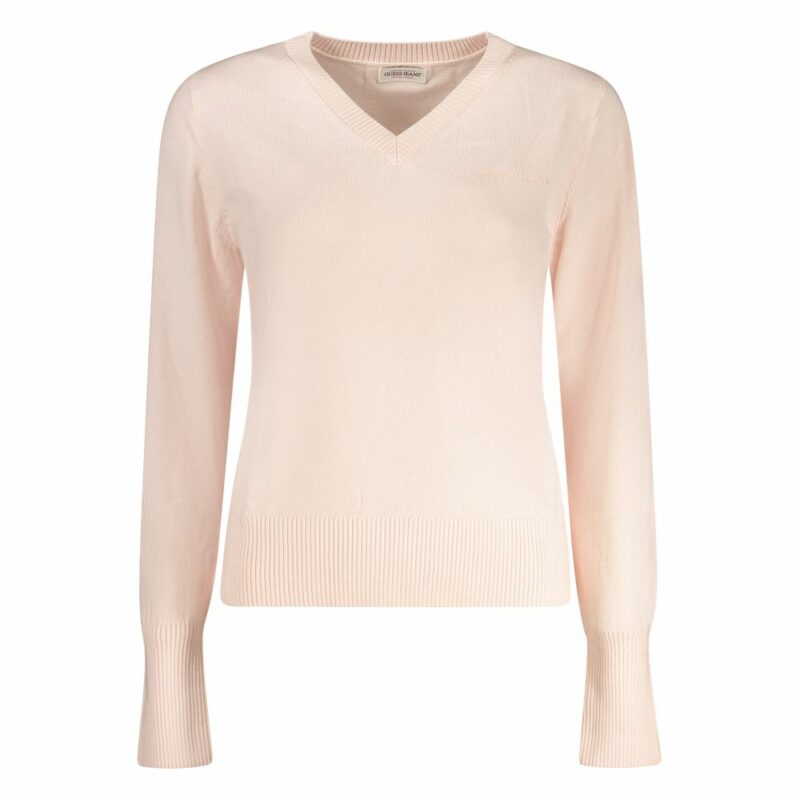 Guess Jeans Pink Polyester Women Sweater - Image 2
