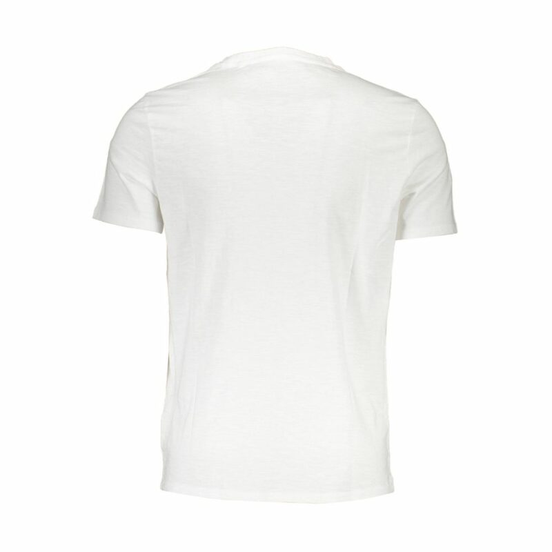Guess Jeans White Cotton Men T-Shirt - Image 2