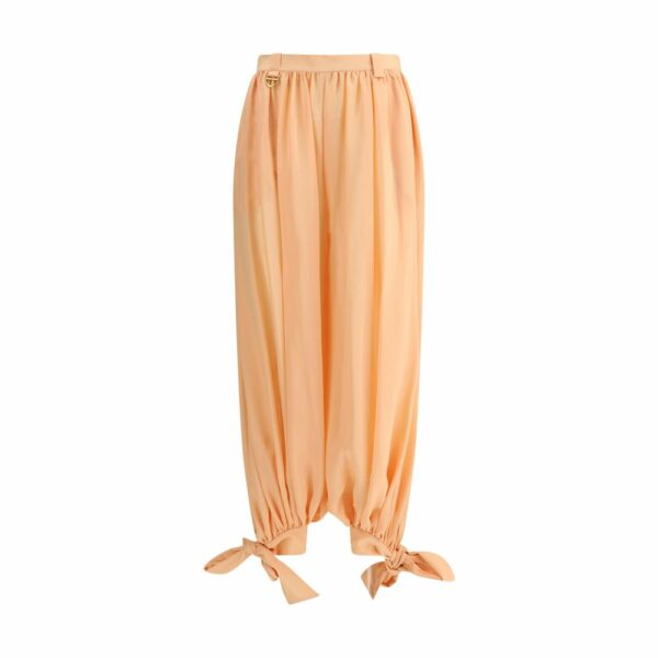 Chloé Pleated fluid Pants