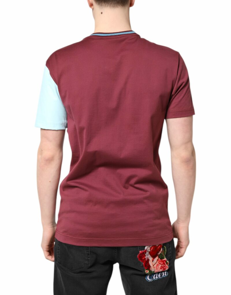 Dolce & Gabbana Multicolor Printed Logo Short Sleeve T-shirt - Image 4