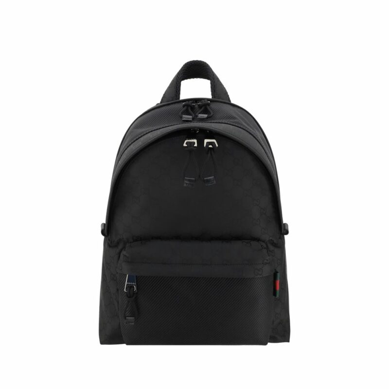 Gucci GG Pattern Nylon Backpack