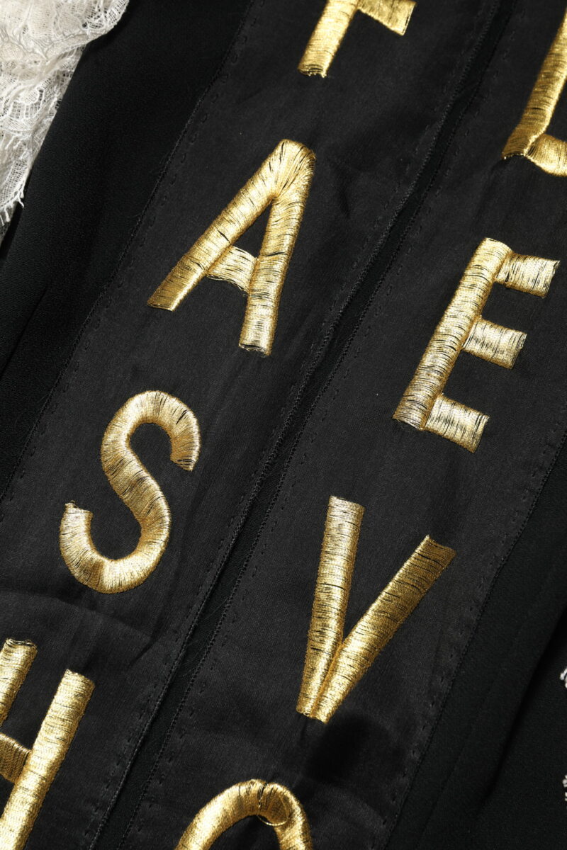 Dolce & Gabbana Black Fashion Devotion Embellish Mini Dress - Image 8