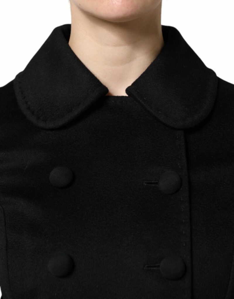 Dolce & Gabbana Black Wool Sartoria Italiano Blazer Jacket - Image 6