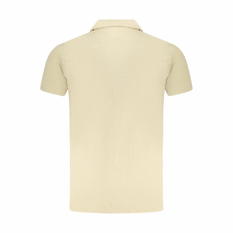 Guess Jeans Beige Cotton Men T-Shirt - Image 2