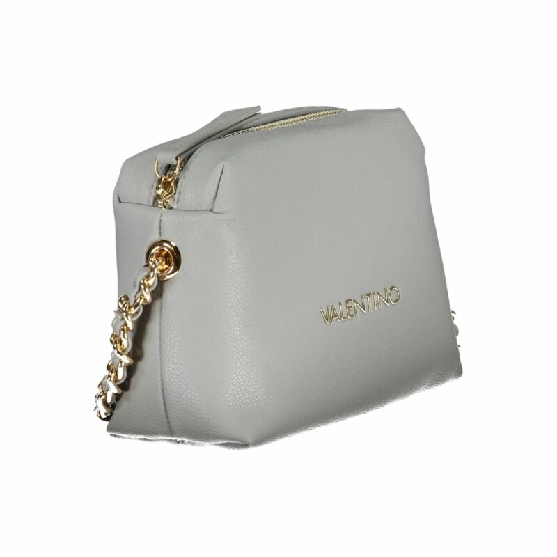 Valentino Bags Gray Polyethylene Women Handbag - Image 3