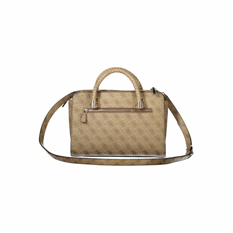 Guess Jeans Beige Polyethylene Women Handbag - Image 2