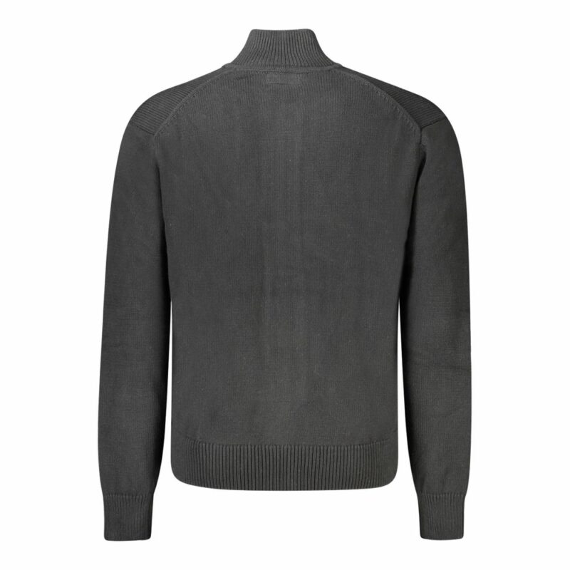 Guess Jeans Black Cotton Men Sweater - Image 3