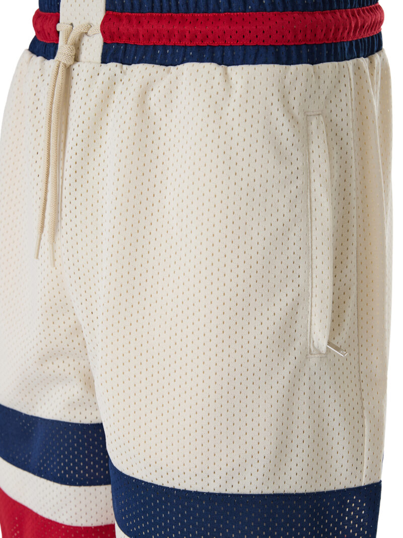 Gucci Cream polyester Logo Shorts - Image 4