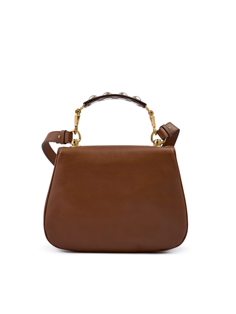 Gucci Roxy Brown Calfskin Shoulder Flap Bag (Copy) - Image 2