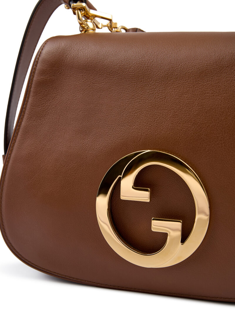 Gucci Roxy Brown Calfskin Shoulder Flap Bag (Copy) - Image 4