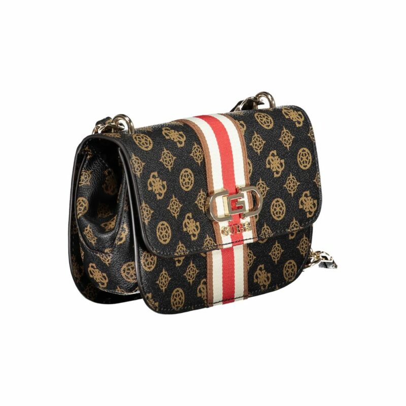 Guess Jeans Brown Polyethylene Handbag - Image 3