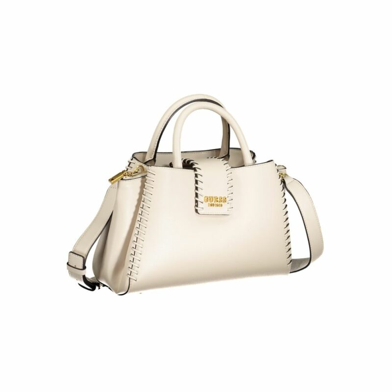 Guess Jeans Beige Polyethylene Handbag - Image 3