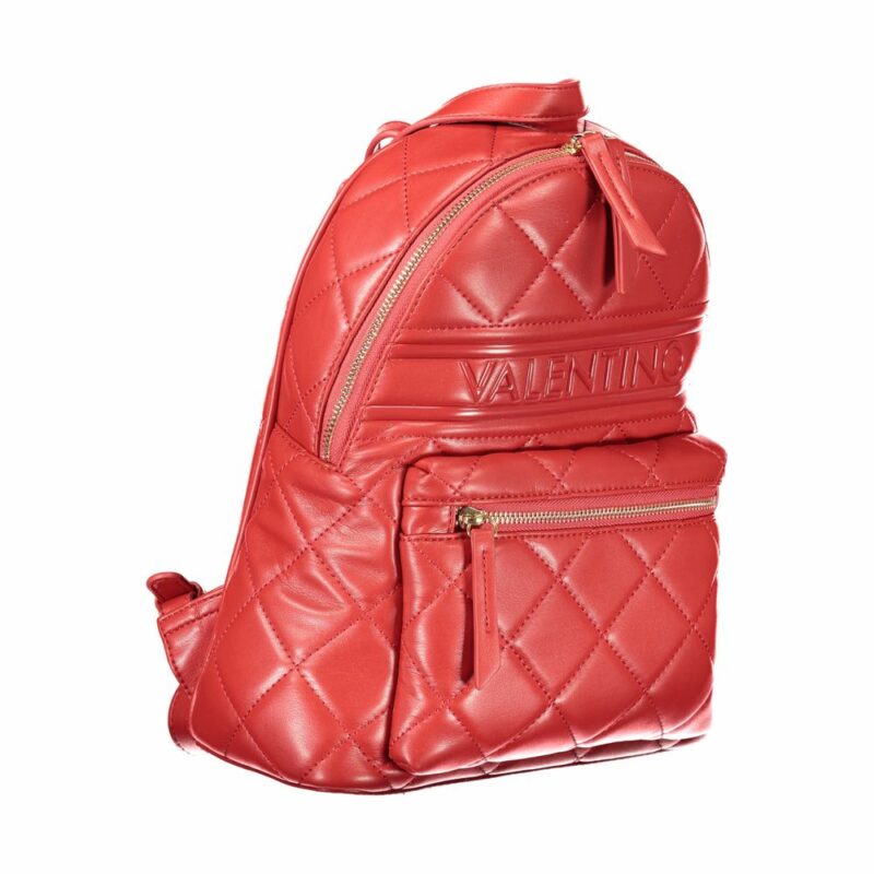 Valentino Bags Red Polyethylene Women Backpack - Image 3