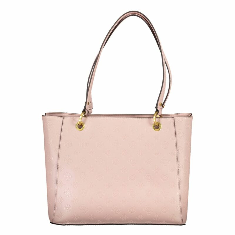 Guess Jeans Pink Polyethylene Handbag - Image 2