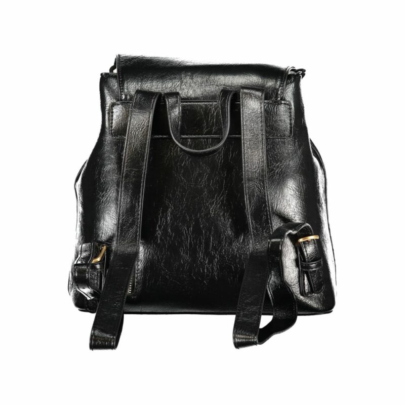 Valentino Bags Black Polyethylene Women Backpack - Image 2
