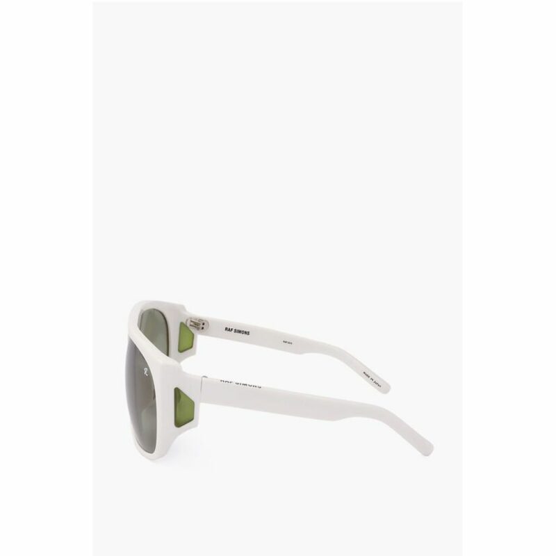 Linda Farrow White Haircalf Sunglass - Image 3