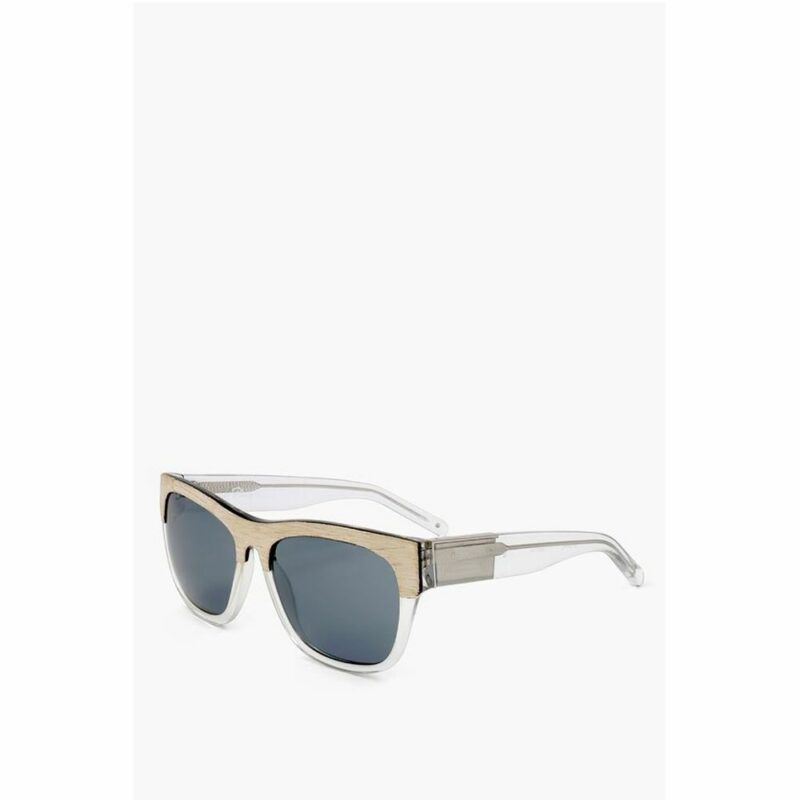Linda Farrow White Haircalf Sunglass - Image 2