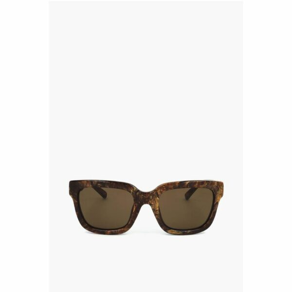 Linda Farrow Brown Haircalf Sunglass